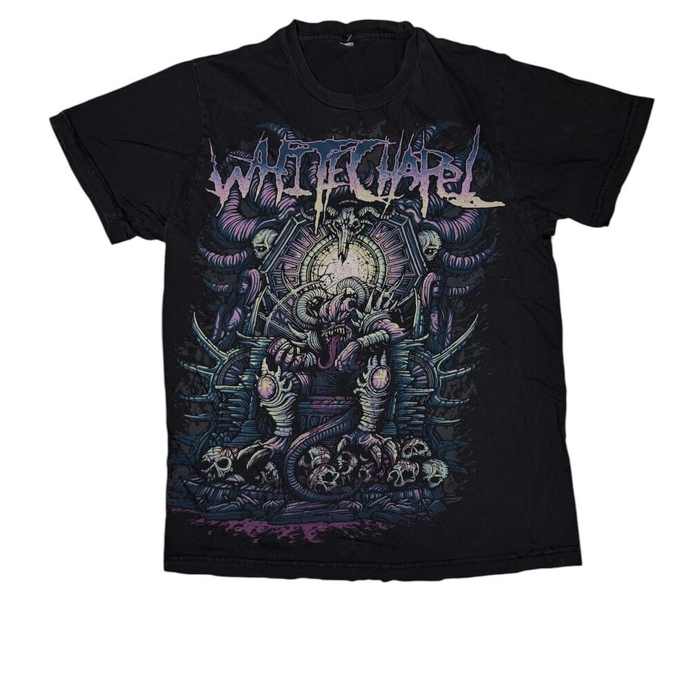 Black metal band‎ whitechapel graphic